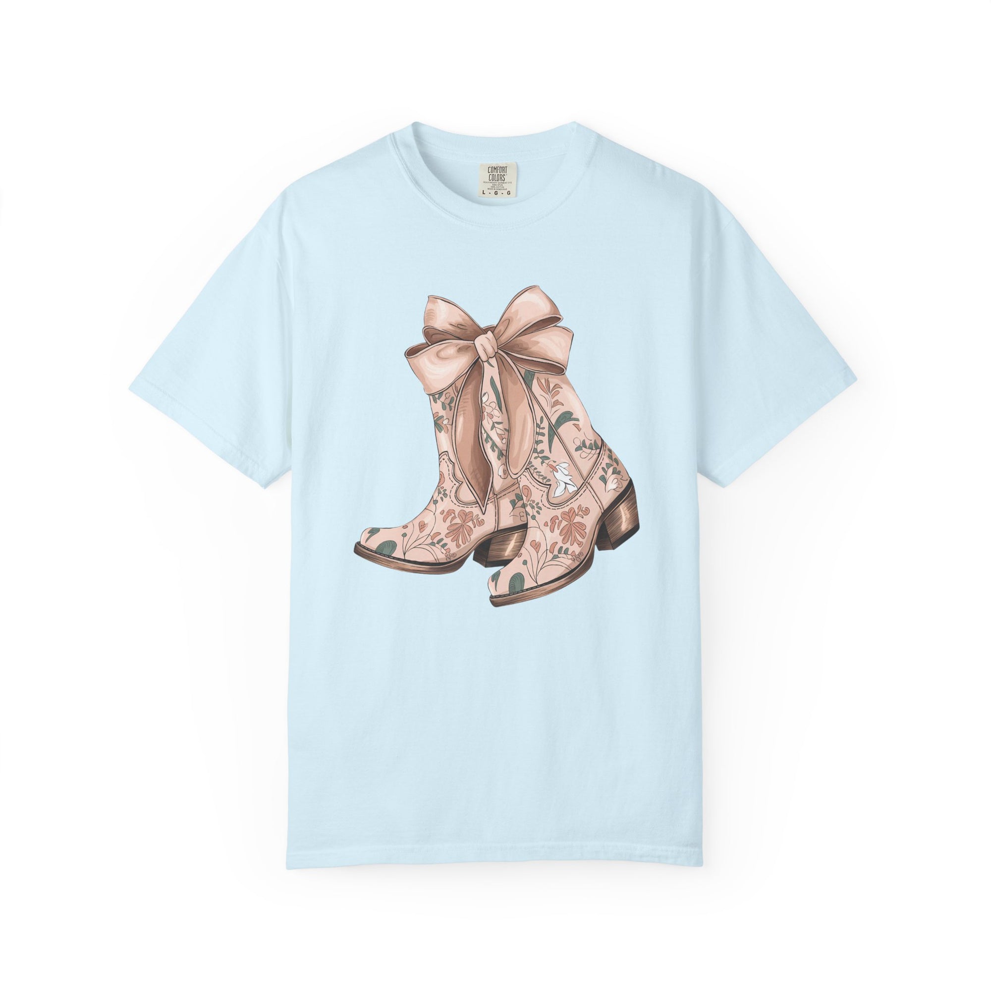 Floral Cowgirl Comfort Colors Shirt