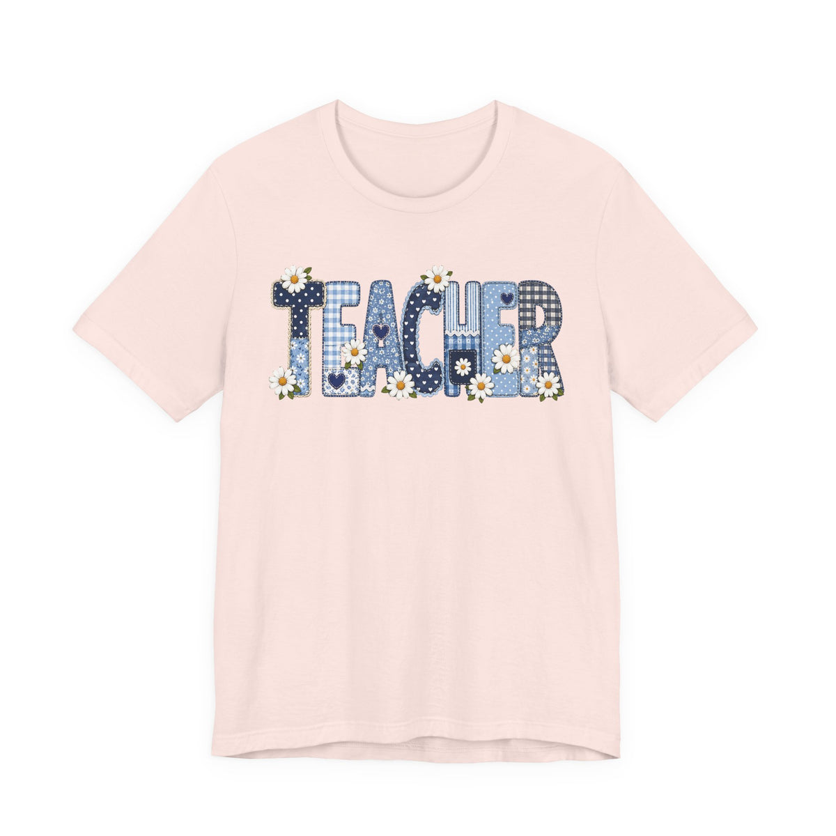Teacher Vintage Patches  Unisex T-Shirt