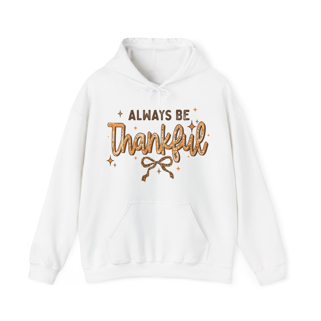 Thankful Hoodie, Thanksgiving Hoodie, Trendy Thankful Hoodie, Women's Fall Gift, Give Thanks Grateful ShirtHooded Sweatshirt