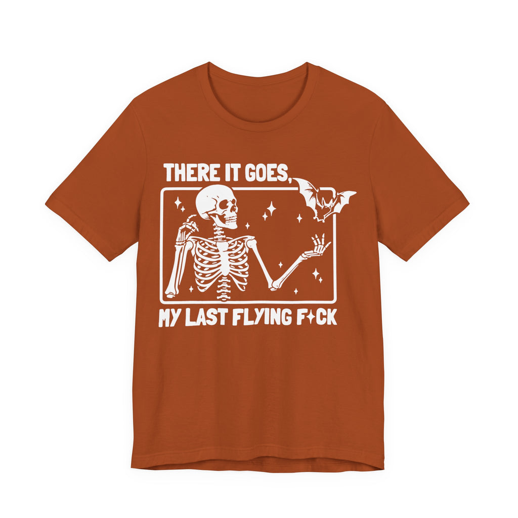 There it goes my last flying Halloween Womens T-Shirt