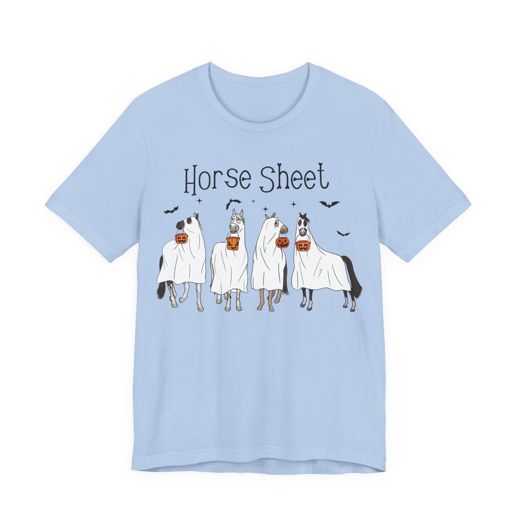 Horse Sheet Halloween T-Shirt