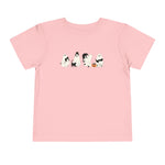 Cat Ghost Halloween Toddler Short Sleeve Tee