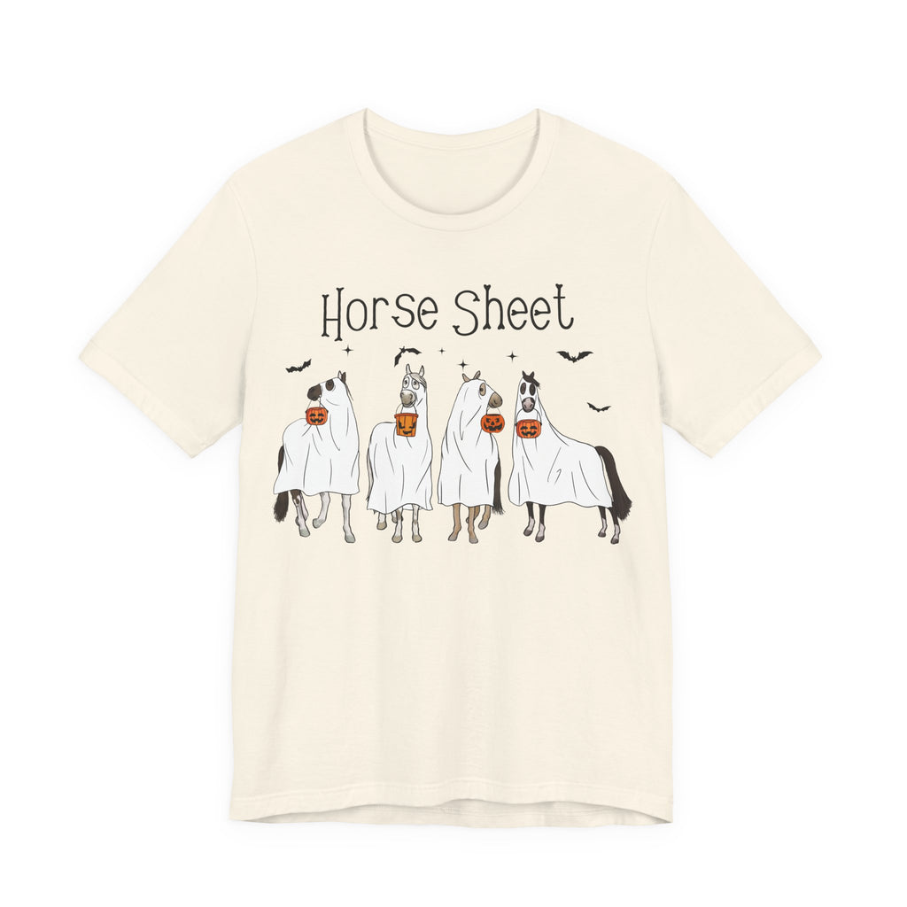 Horse Sheet Halloween T-Shirt