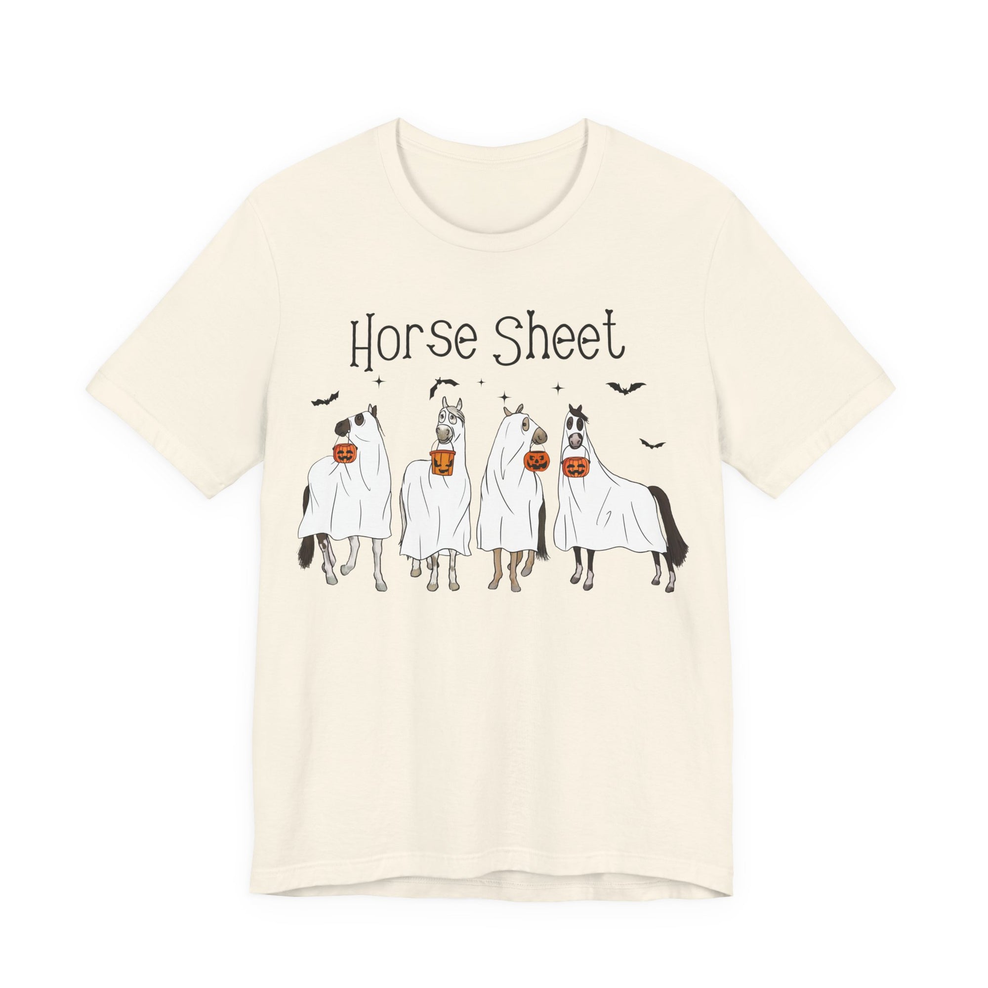 Horse Sheet Halloween T-Shirt