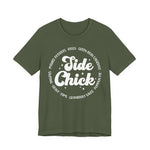 Side Chick Thanksgiving Womens T-Shirt