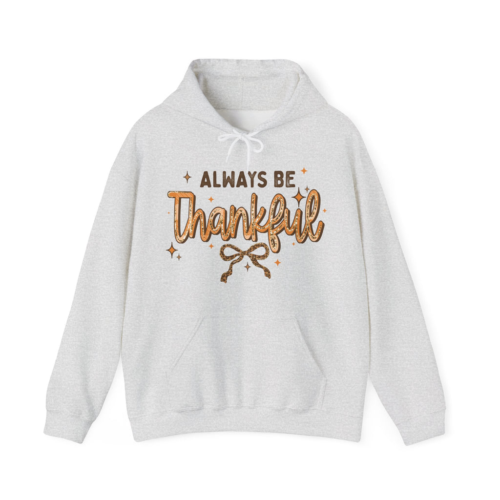Thankful Hoodie, Thanksgiving Hoodie, Trendy Thankful Hoodie, Women's Fall Gift, Give Thanks Grateful ShirtHooded Sweatshirt