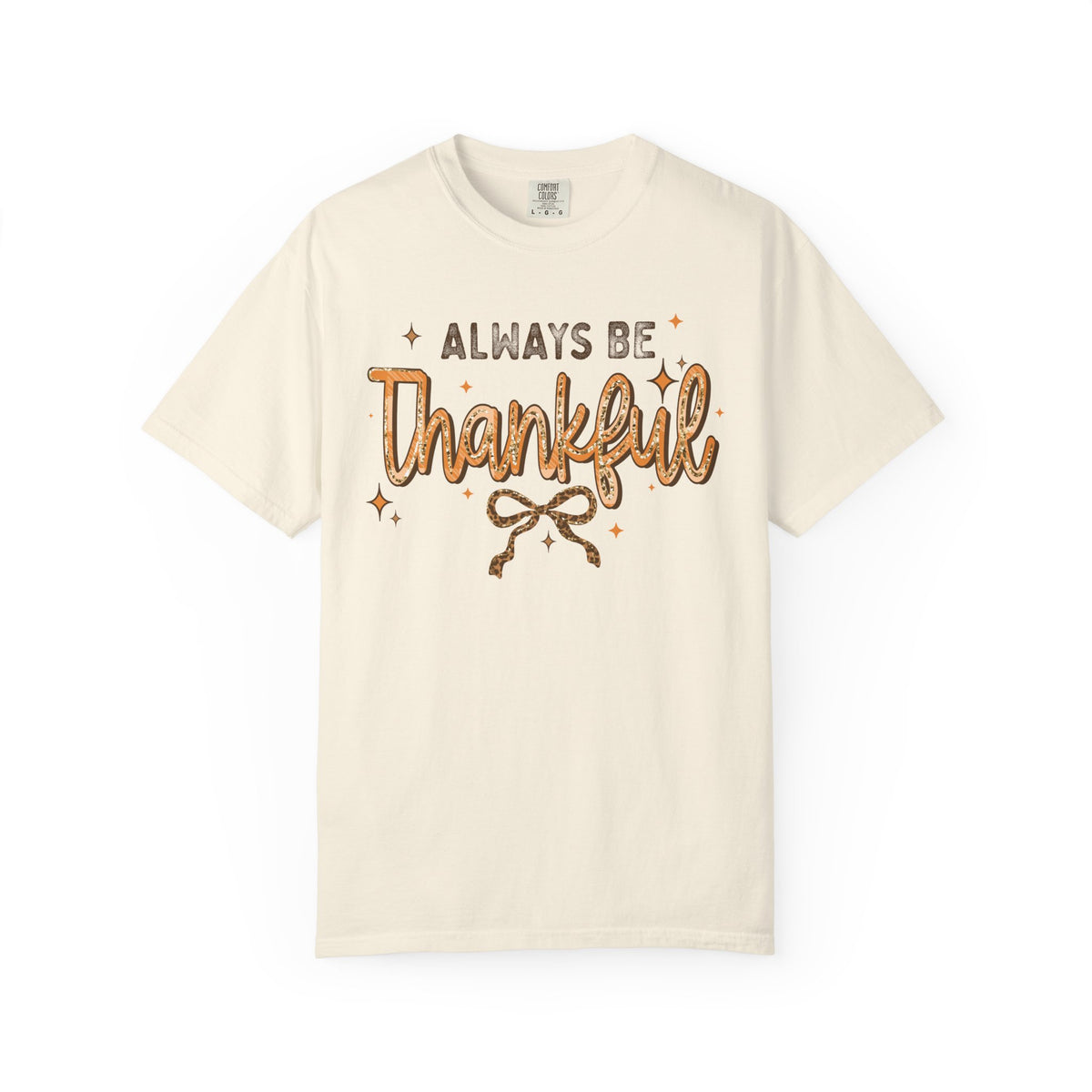 Thanksgiving T shirt, Comfort Colors , Coquette Thankful Tee, Women's Preppy Fall Gift, Thanksgiving Feast Give Thanks