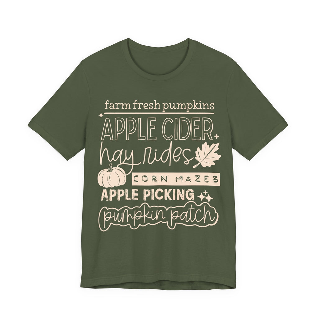 Farm Fresh Pumpkins, Pumpkin Patch Womens T-Shirt