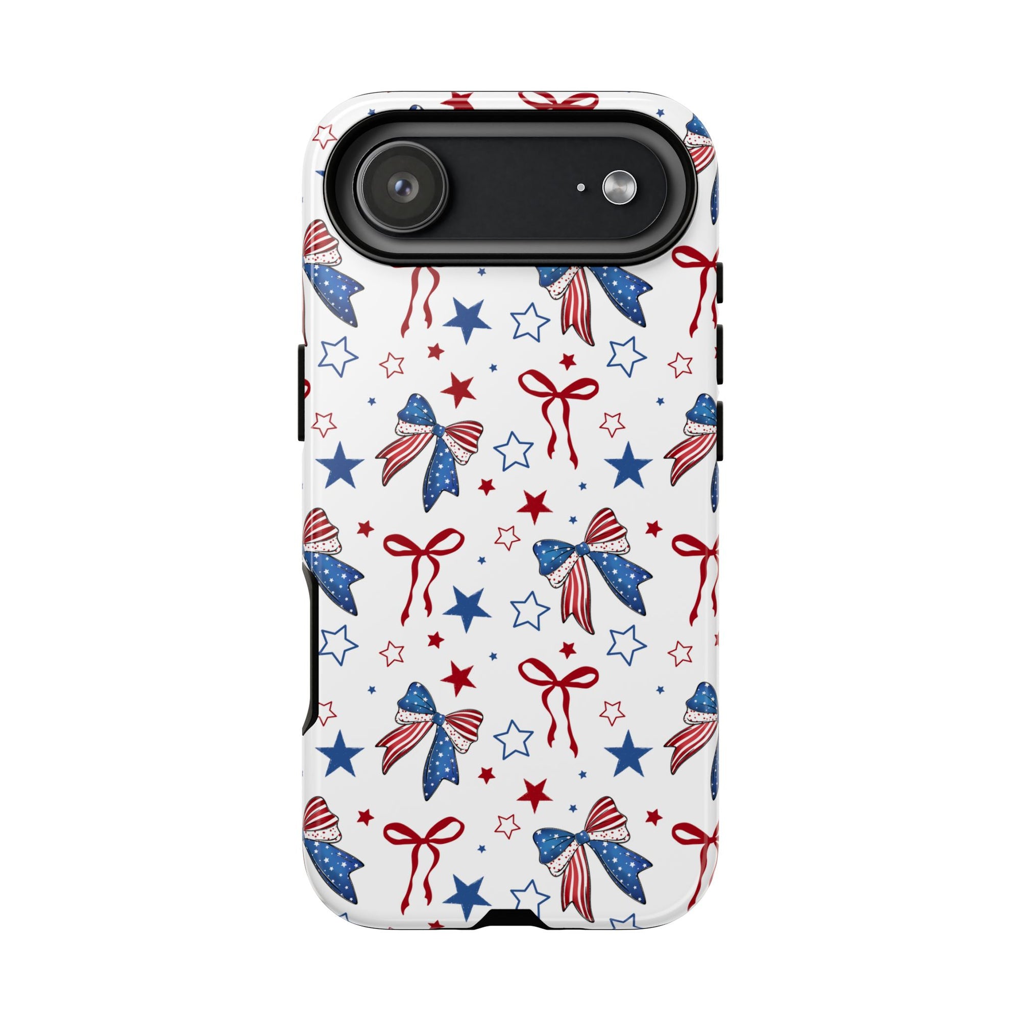4th oh July Stars and Bows Phone Case, Bows tough case Case, Cute Stars Phone Cover