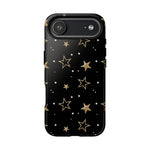 Gold Stars Themed Phone Case, Stars tough case Case, Cute Stars Phone Cover