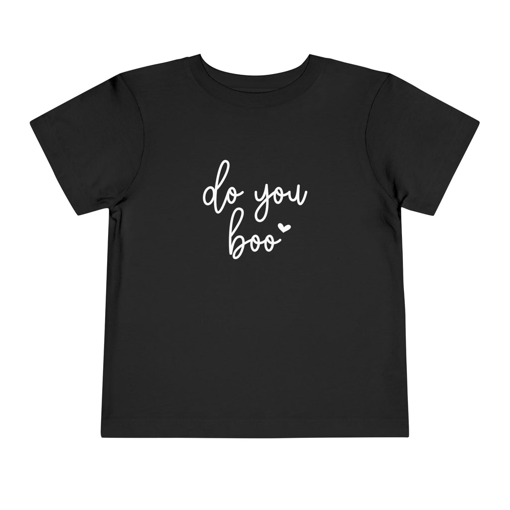 Do You Boo Halloween Toddler Short Sleeve Tee