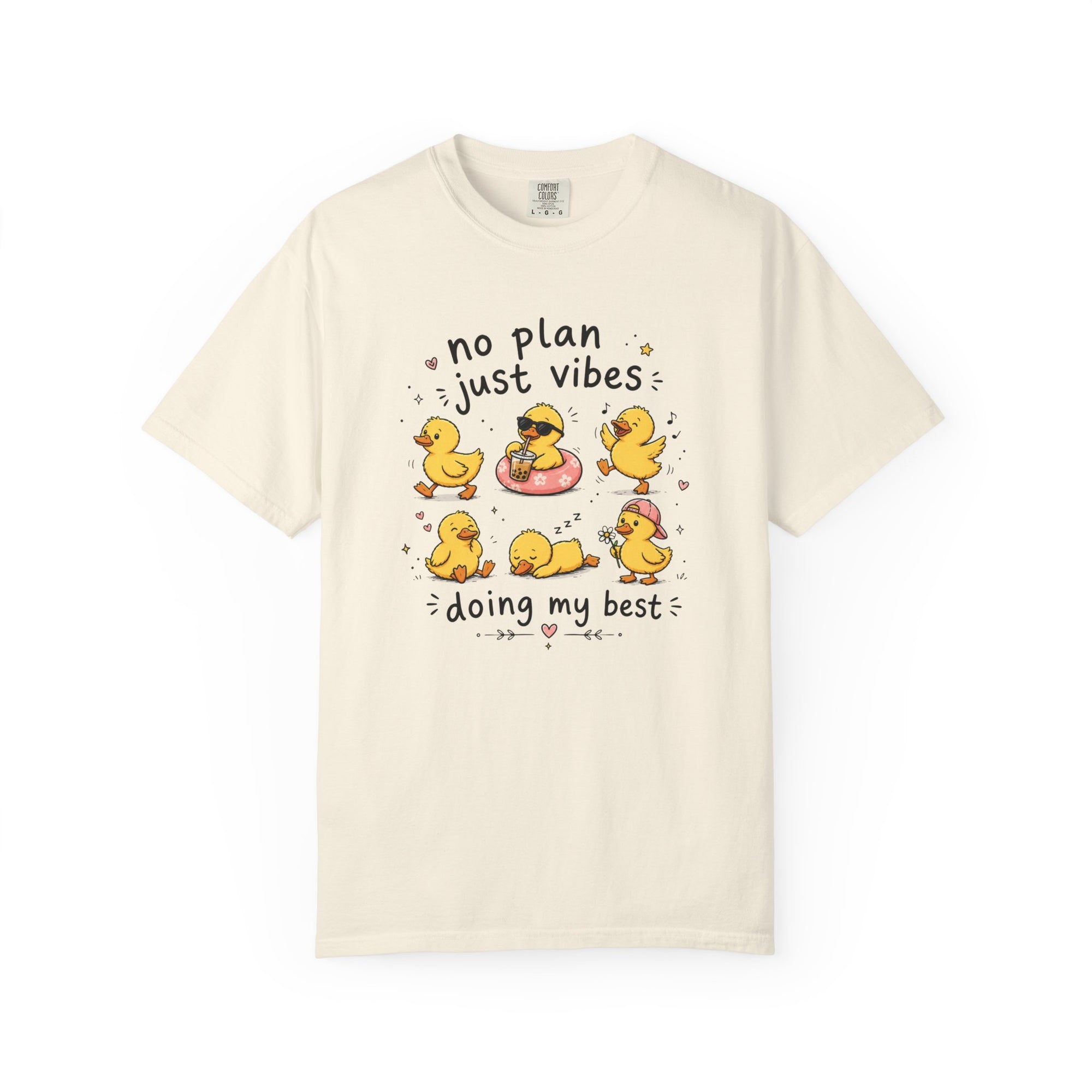 No Plans Just Vibes Comfort Colors Shirt