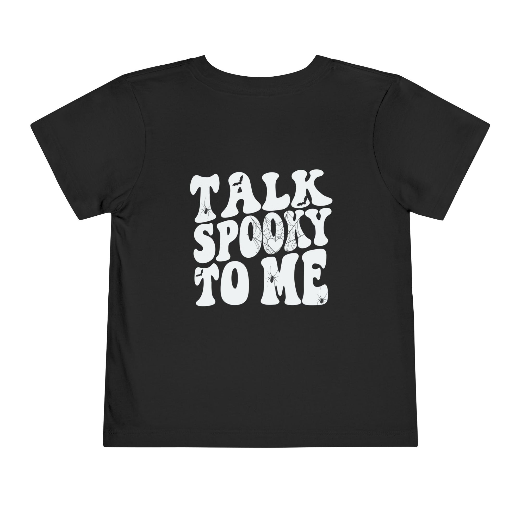 Talk Spooky to me Halloween Toddler Short Sleeve Tee