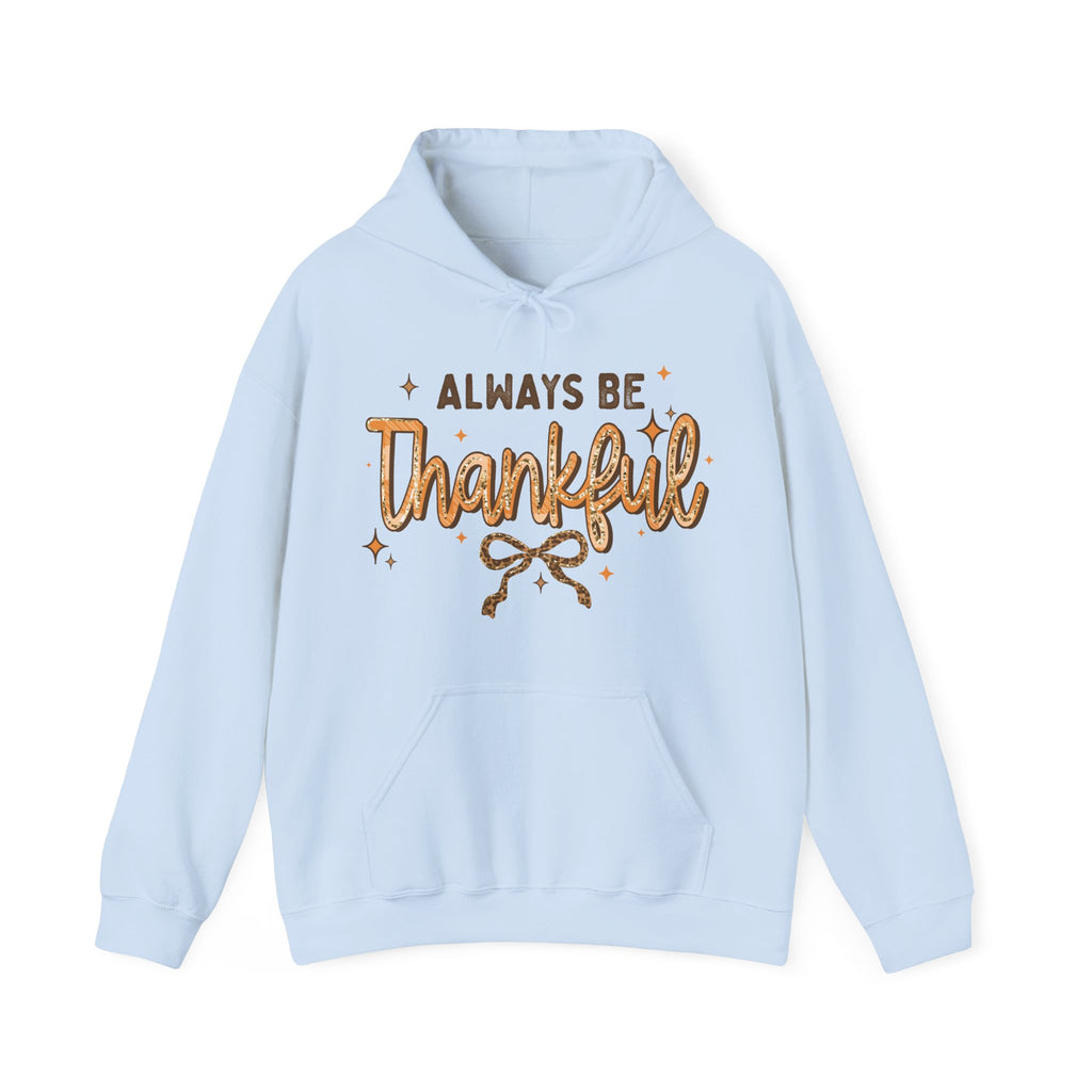 Thankful Hoodie, Thanksgiving Hoodie, Trendy Thankful Hoodie, Women's Fall Gift, Give Thanks Grateful ShirtHooded Sweatshirt