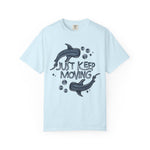 Just Keep Moving Shark Comfort Tee