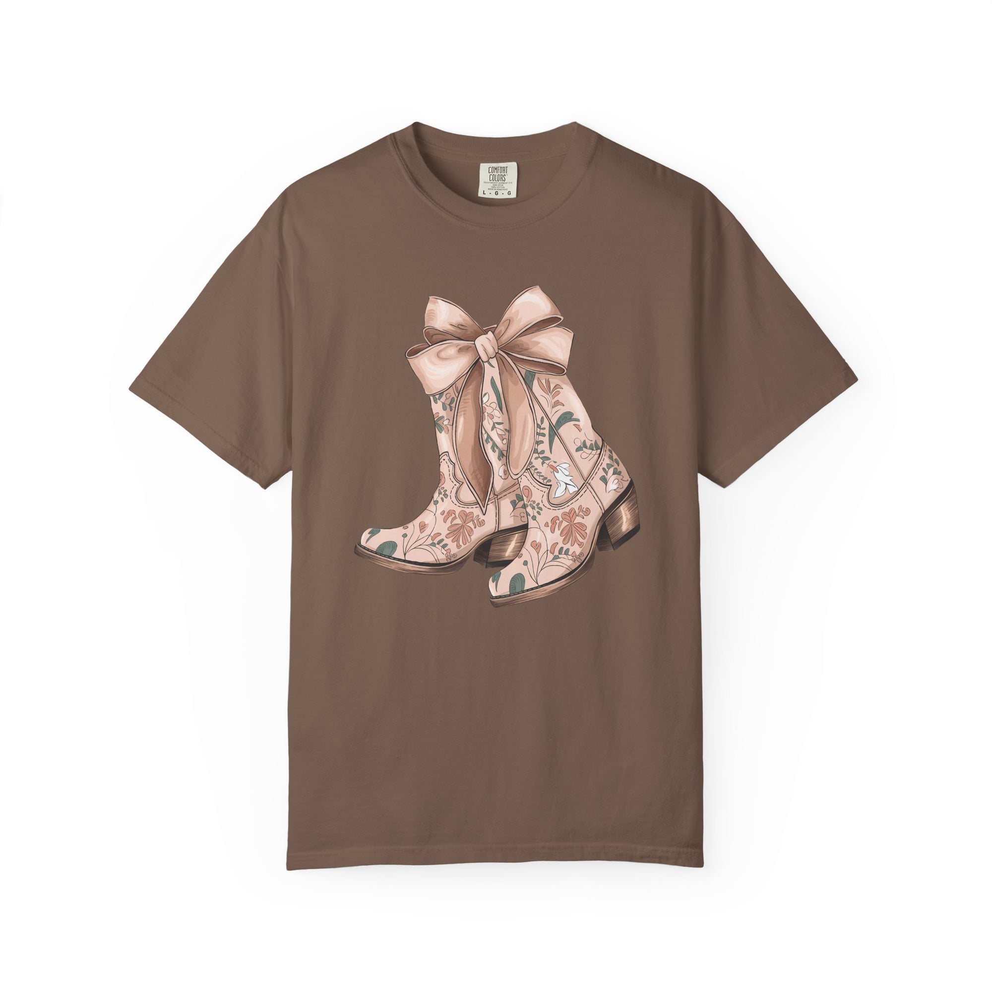 Floral Cowgirl Comfort Colors Shirt