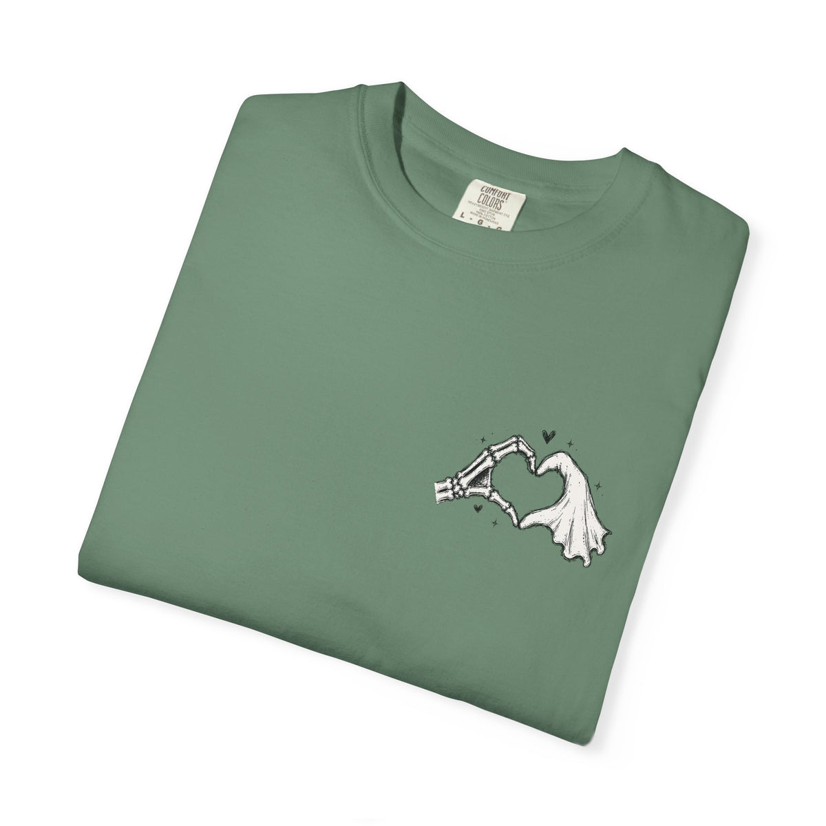 Skellie and Ghost Bestie Shirt Comfort Colors