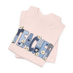 Teacher Vintage Patches  Unisex T-Shirt