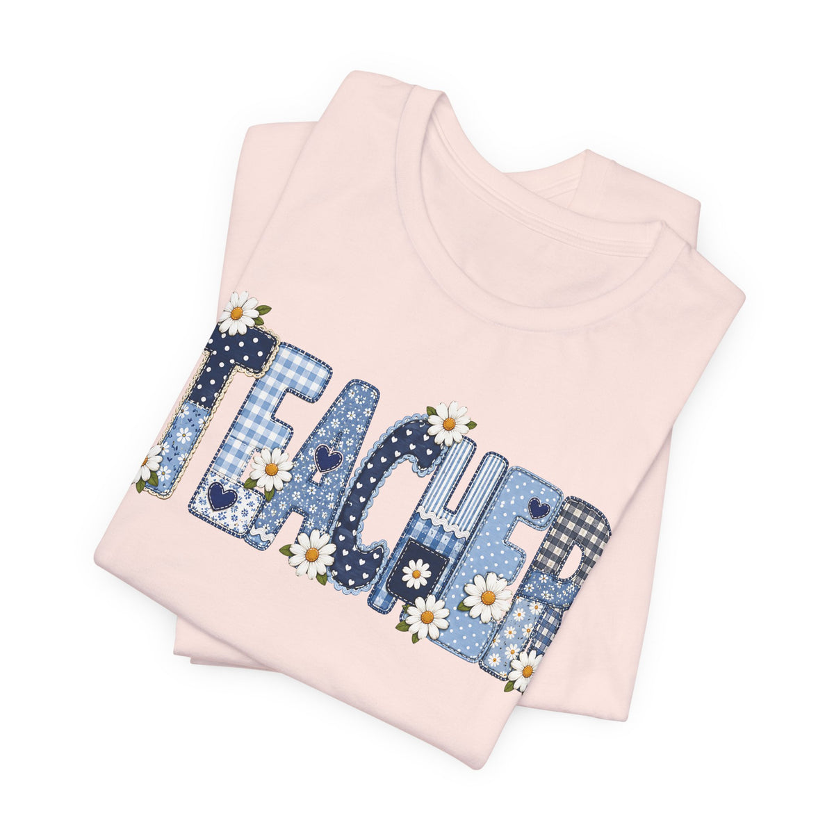 Teacher Vintage Patches  Unisex T-Shirt