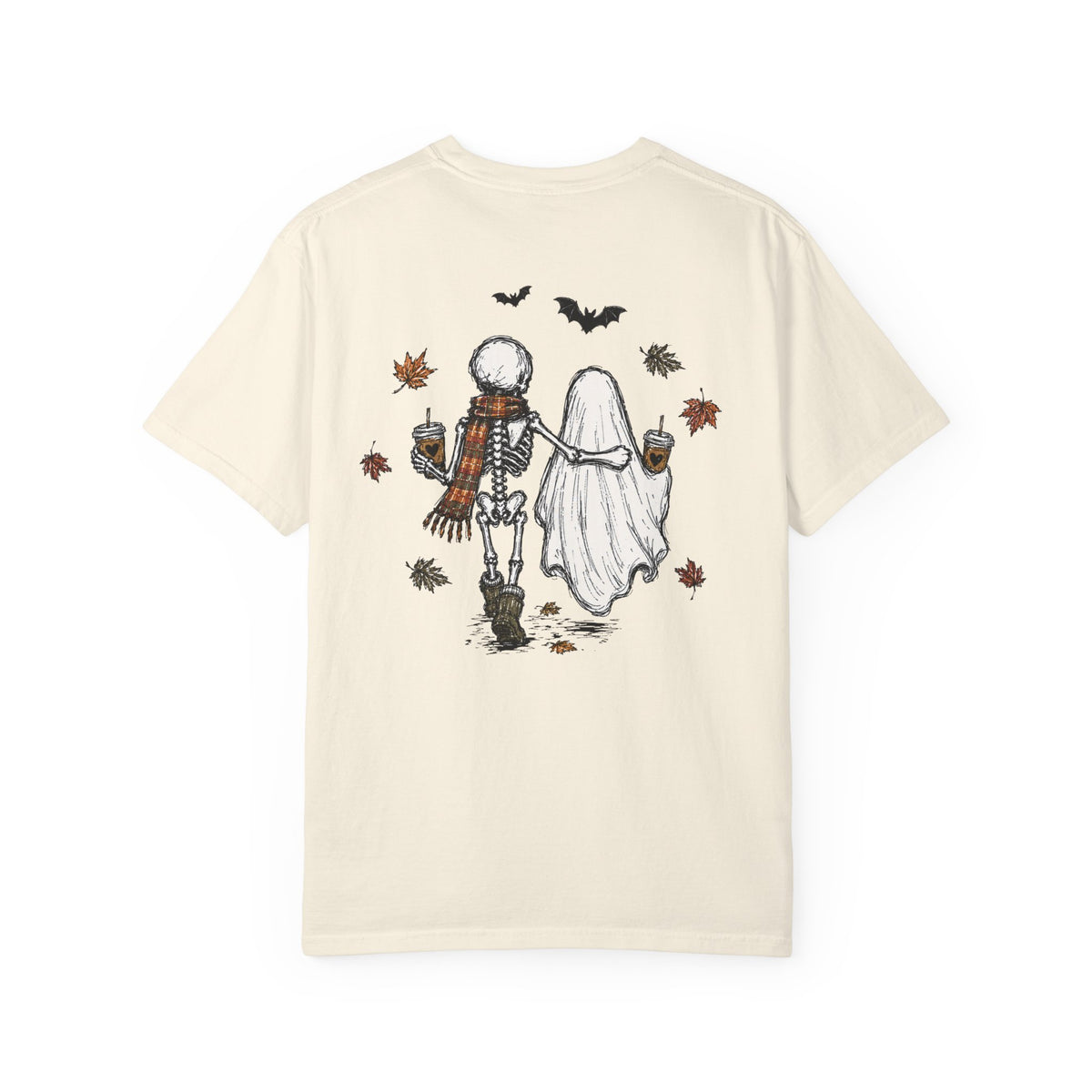 Skellie and Ghost Bestie Shirt Comfort Colors