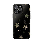 Camo Stars Phone Case, Floral Checkered Camo tough case Case, Cute Phone Cover