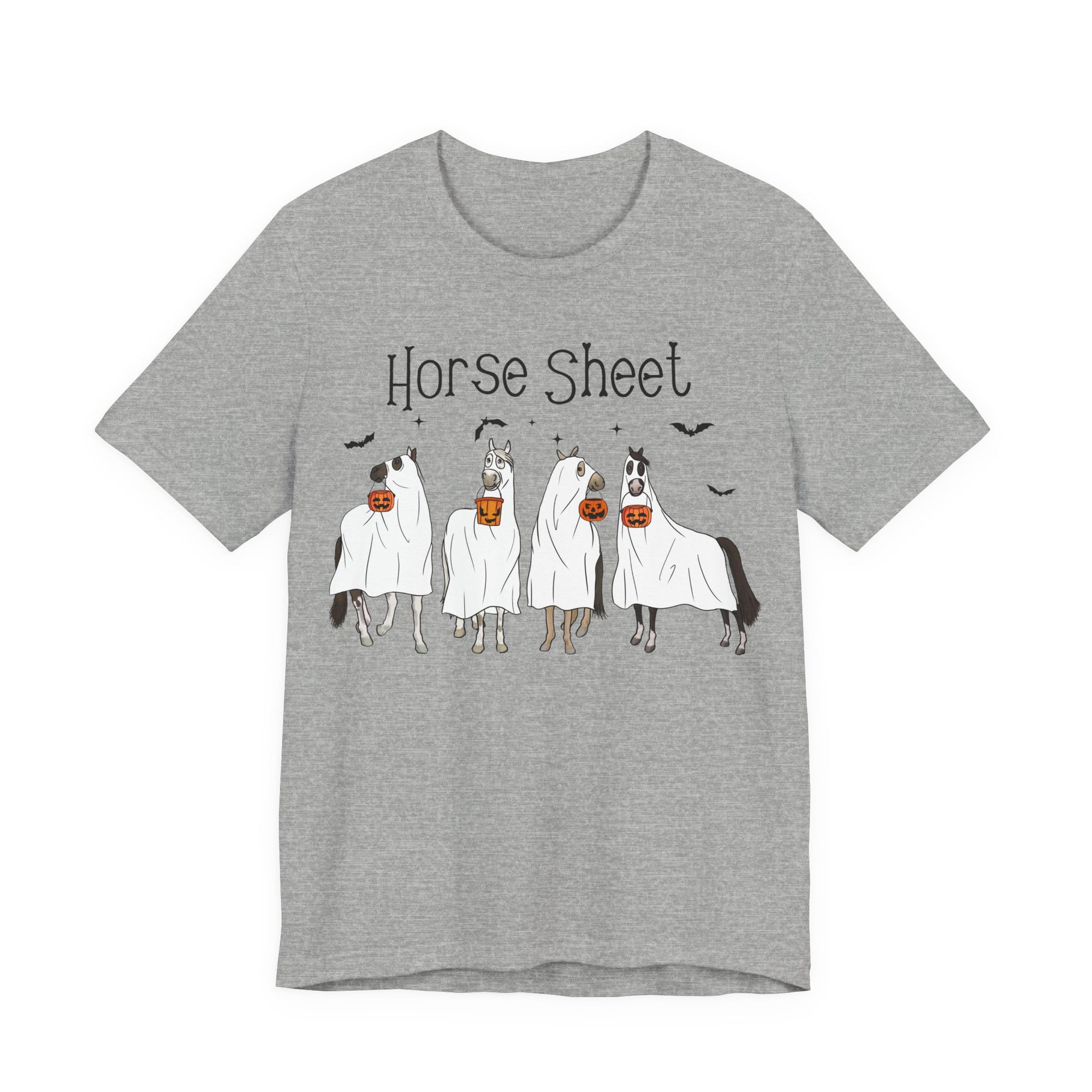 Horse Sheet Halloween T-Shirt