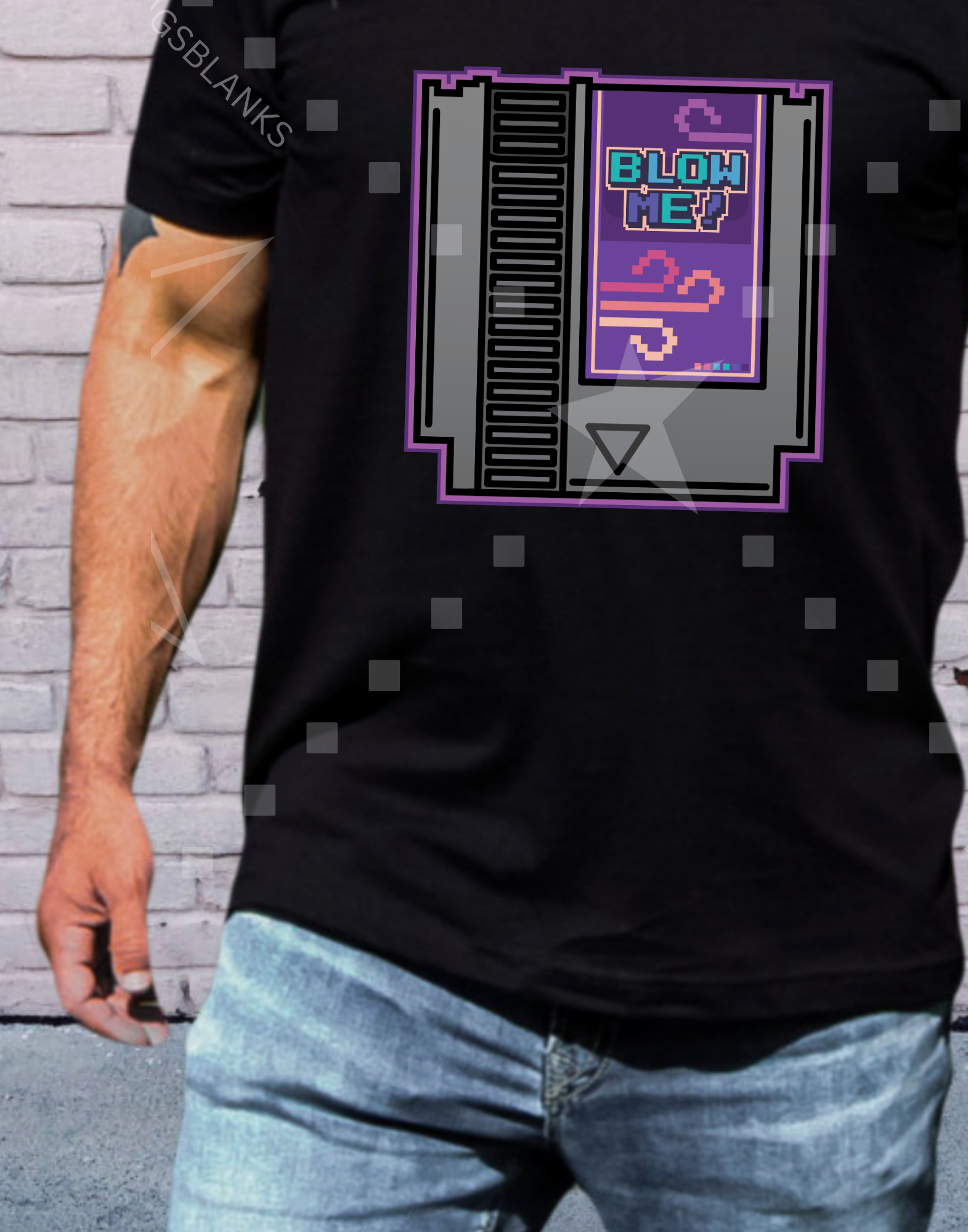 Blow in Games Adult Shirt