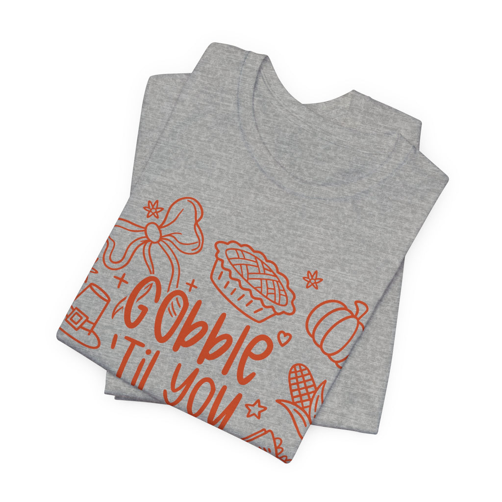 Gobble Till You Wobble Womens T-Shirt