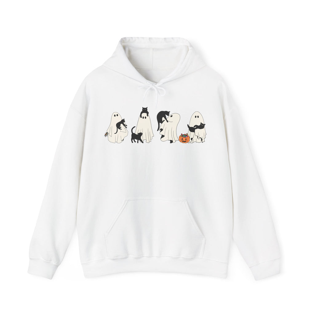 Ghost Cat Hooded Sweatshirt