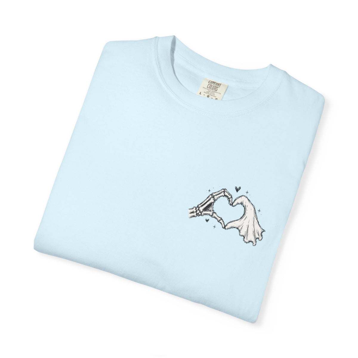 Skellie and Ghost Bestie Shirt Comfort Colors