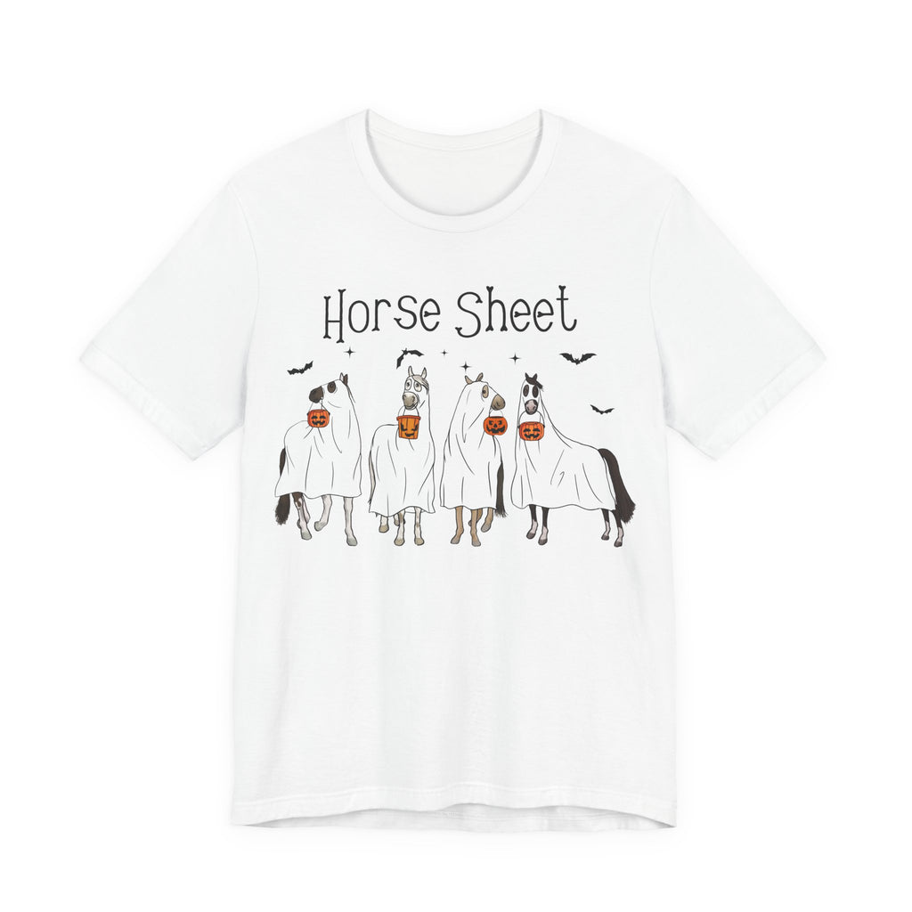 Horse Sheet Halloween T-Shirt