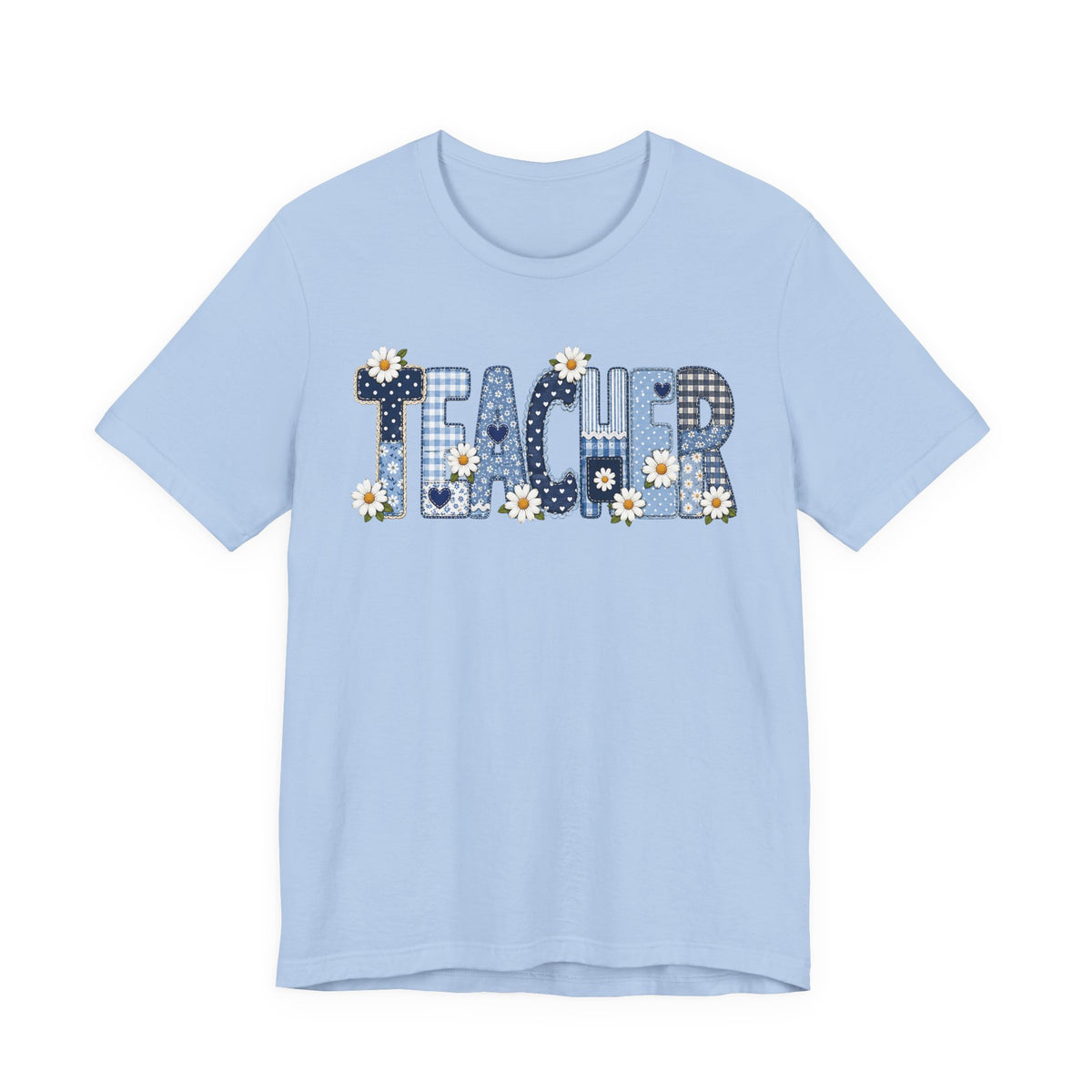 Teacher Vintage Patches  Unisex T-Shirt