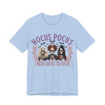Pocus I need Coffee to Focus Halloween T-Shirt
