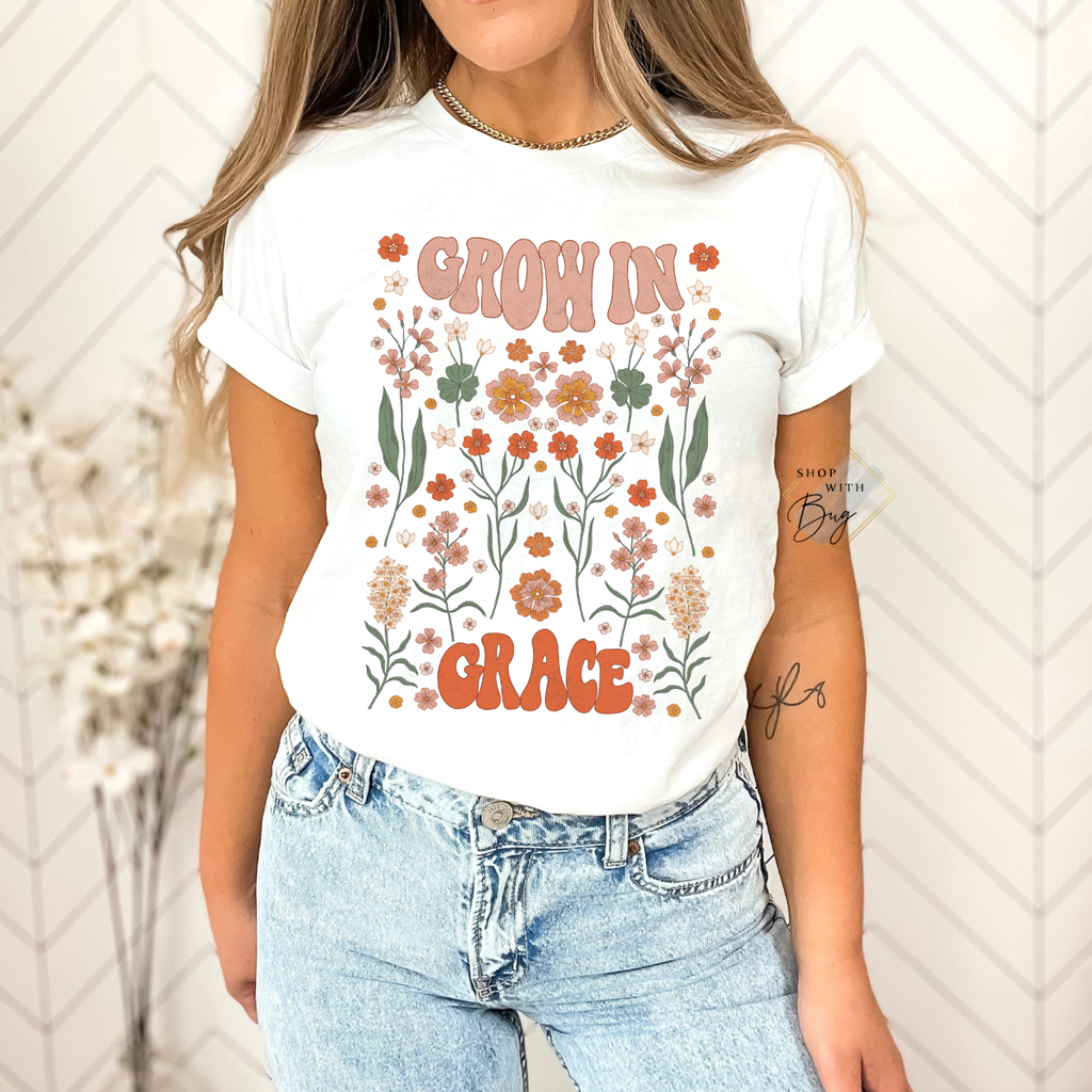 Grow In Grace Comfort Colors Shirt