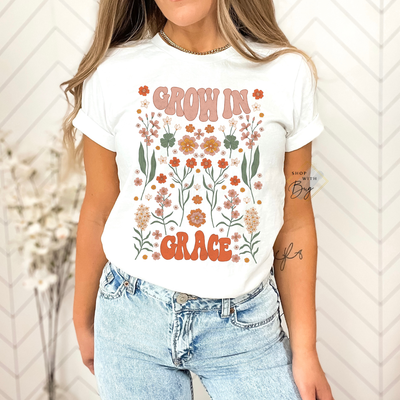 Grow In Grace Comfort Colors Shirt