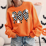 Boo Sweatshirt, Trendy Halloween Sweater, Spooky Season Sweater, Fall Vibes, Cute Ghost Sweatshirt, Stars Ghost