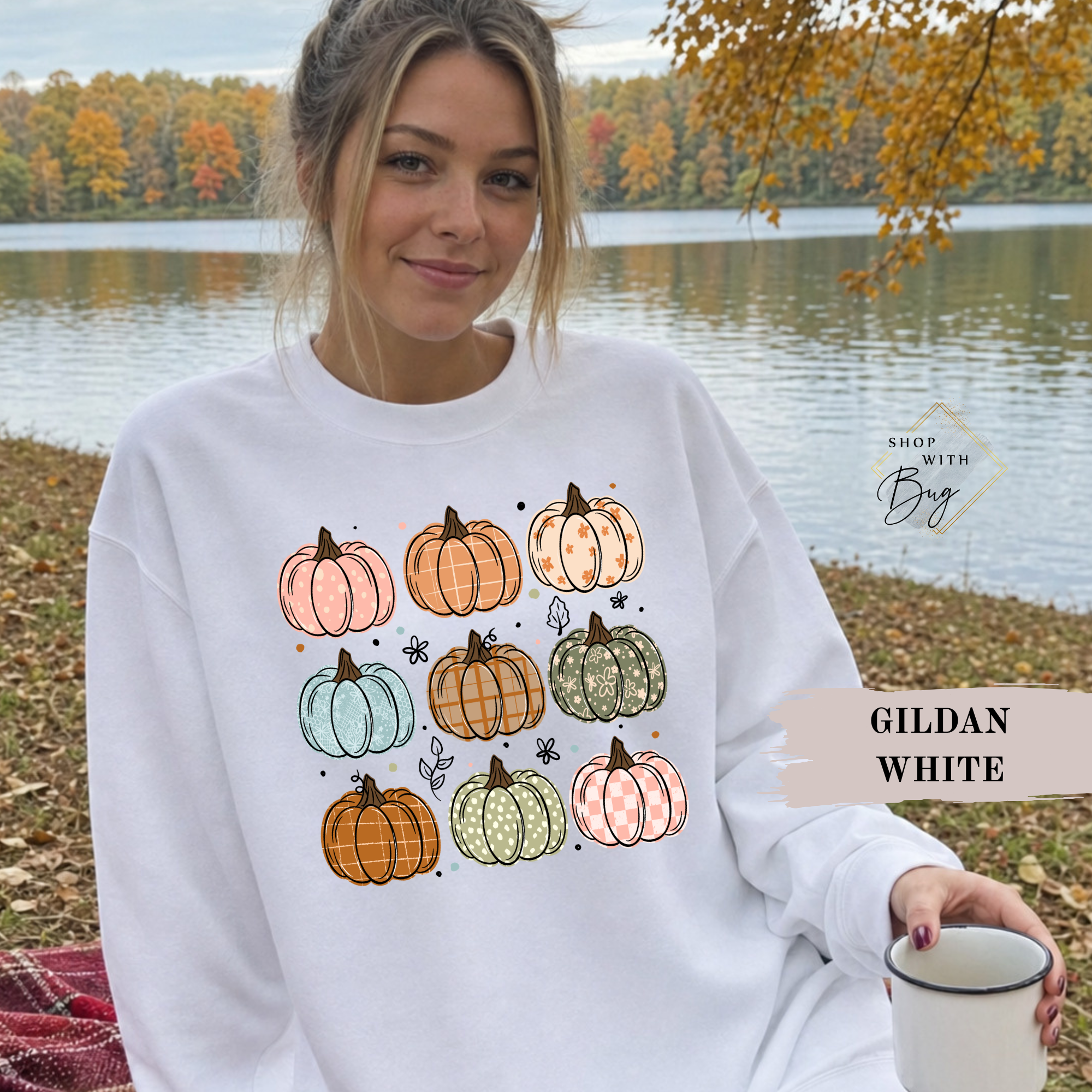 Retro Pumpkins Sweatshirt, Trendy Halloween Sweater, Spooky Season Sweater, Fall Vibes, Cute Pumpkin Sweatshirt