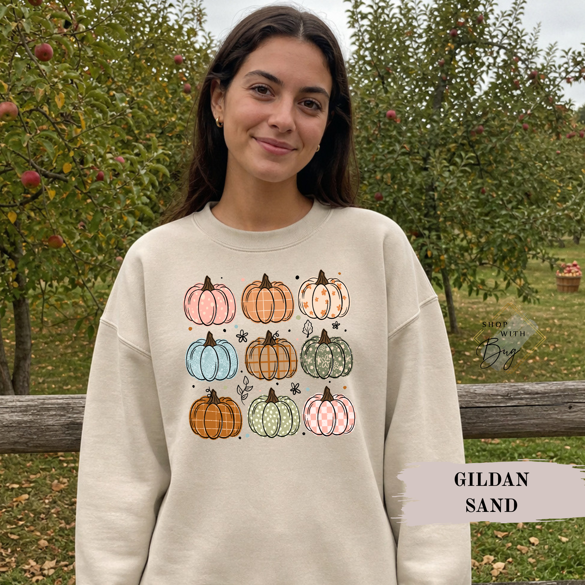 Retro Pumpkins Sweatshirt, Trendy Halloween Sweater, Spooky Season Sweater, Fall Vibes, Cute Pumpkin Sweatshirt