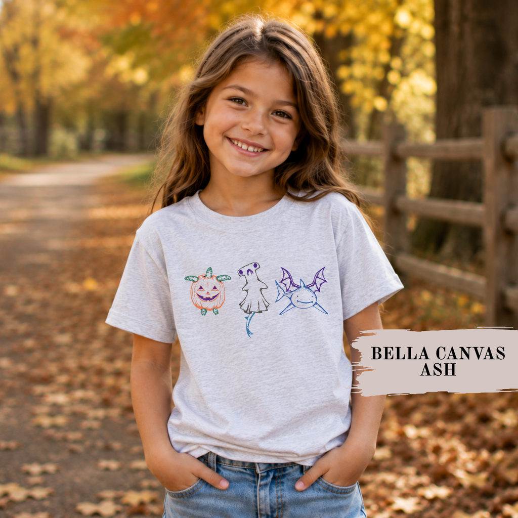 Ocean Halloween Toddler Short Sleeve Tee