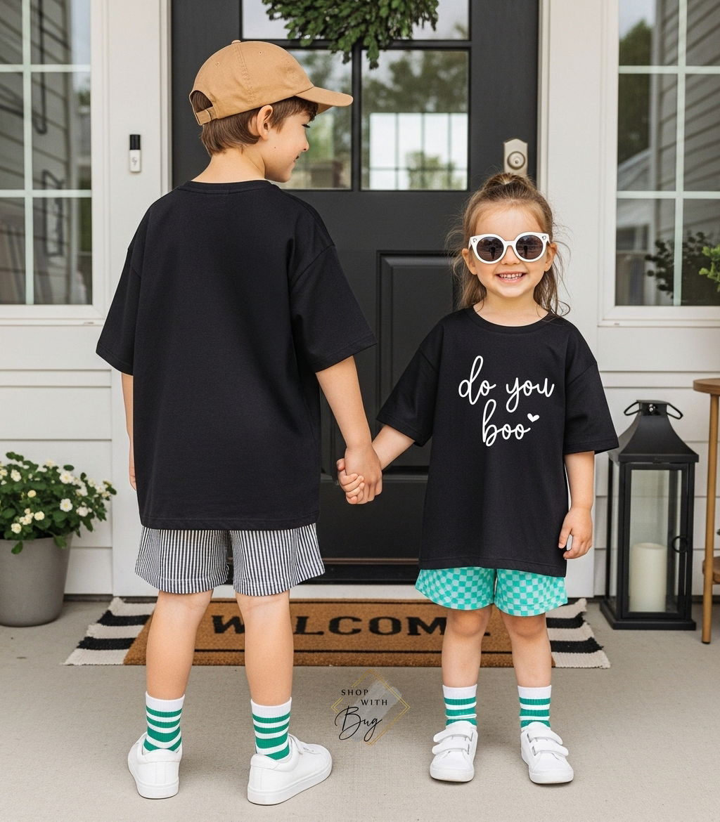 Do You Boo Halloween Youth Short Sleeve Tee