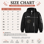 Talk Spooky to Me Full Zip Hooded Sweatshirt