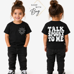 Talk Spooky to me Halloween Toddler Short Sleeve Tee