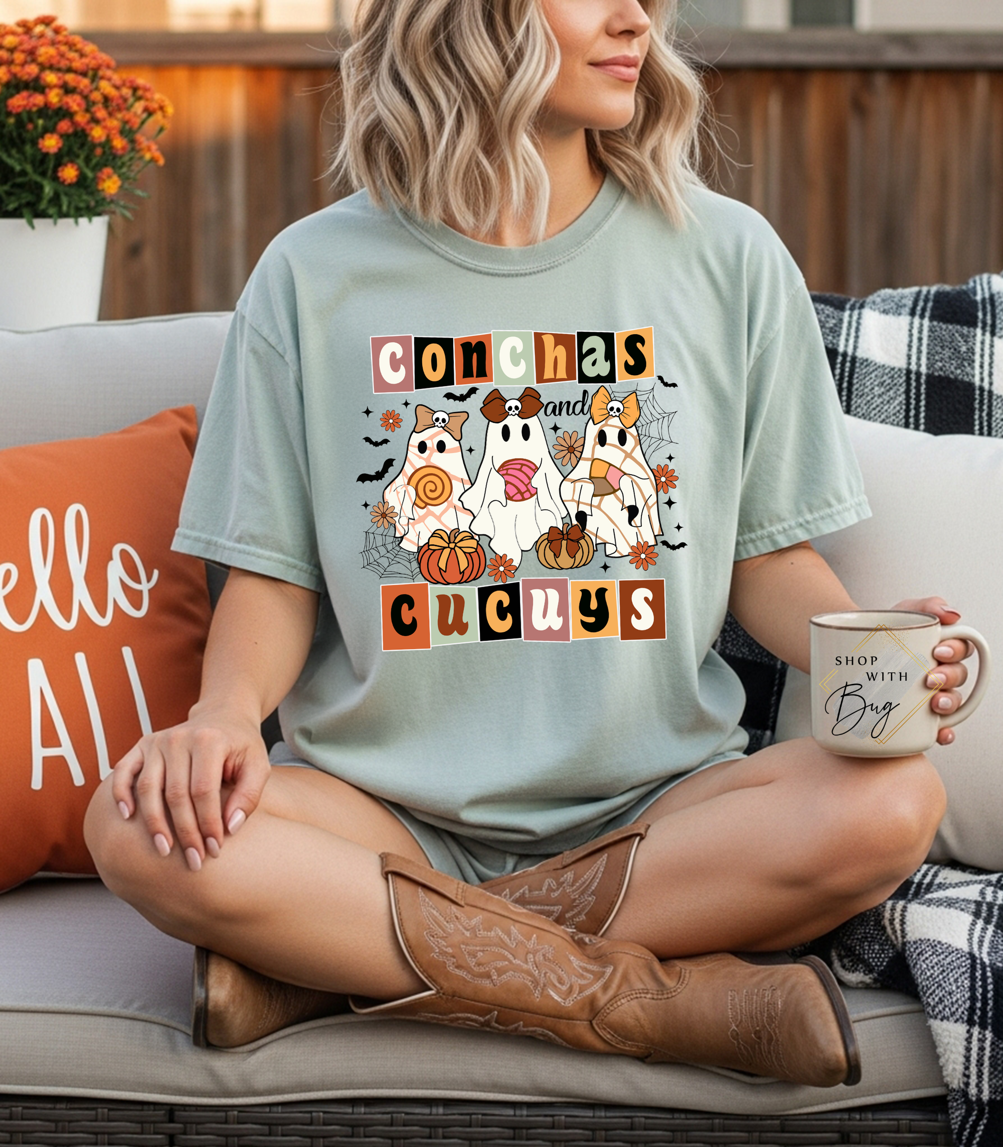 Conchas and Cucuys T-Shirt Comfort Color For Women