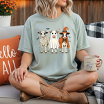 Cow Halloween Comfort Colors T-shirt For Women