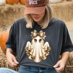 Leopard Coquette Ghost Comfort Colors T-shirt For Women