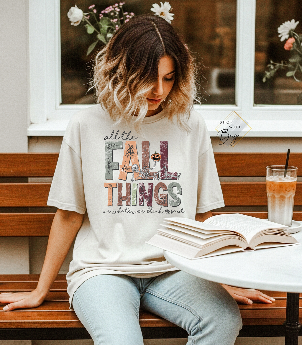 All The Fall Things Halloween T-Shirt