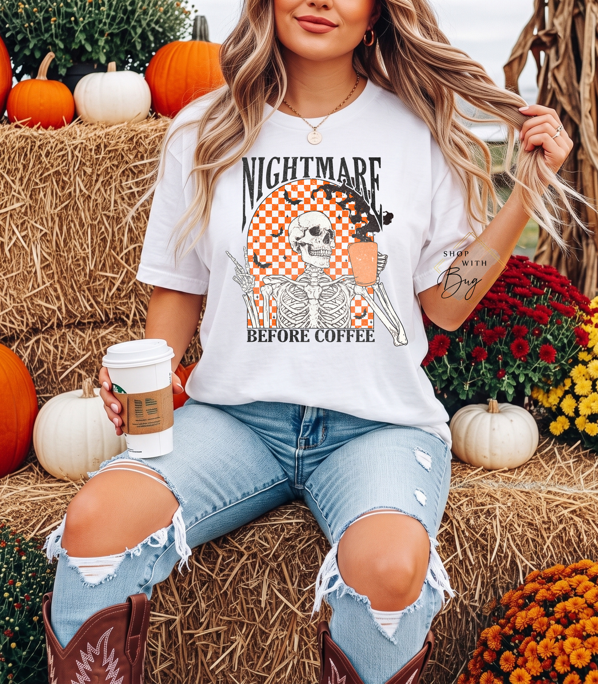 Nightmare Before Coffee Womens T-Shirt