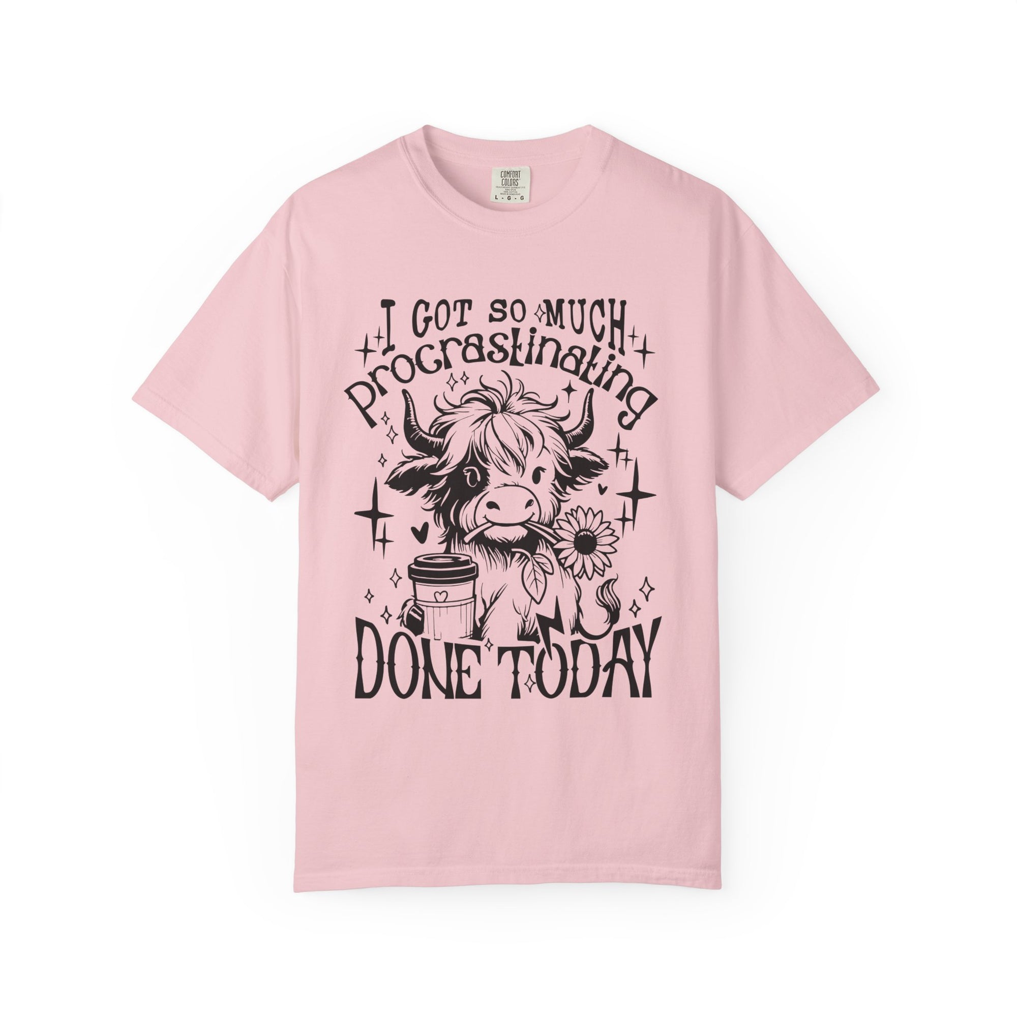 I Got So Much Procrastinating Done Today Comfort Colors Shirt
