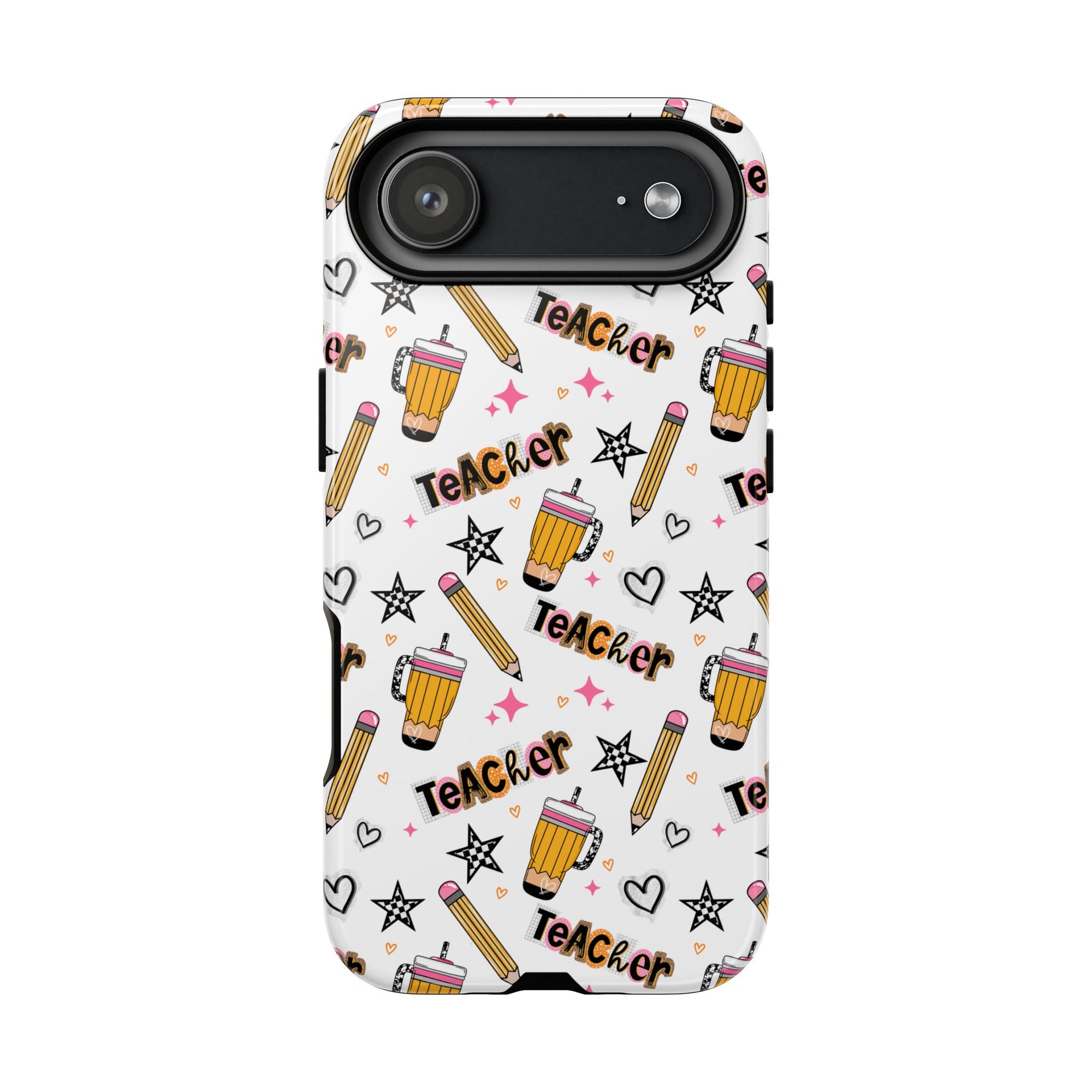 Teacher Life Phone Case, Pencils tough case Case, Cute TeacherPhone Cover
