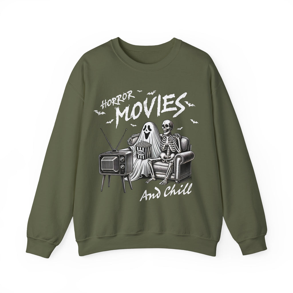 Horror Movies and Chill Sweatshirt